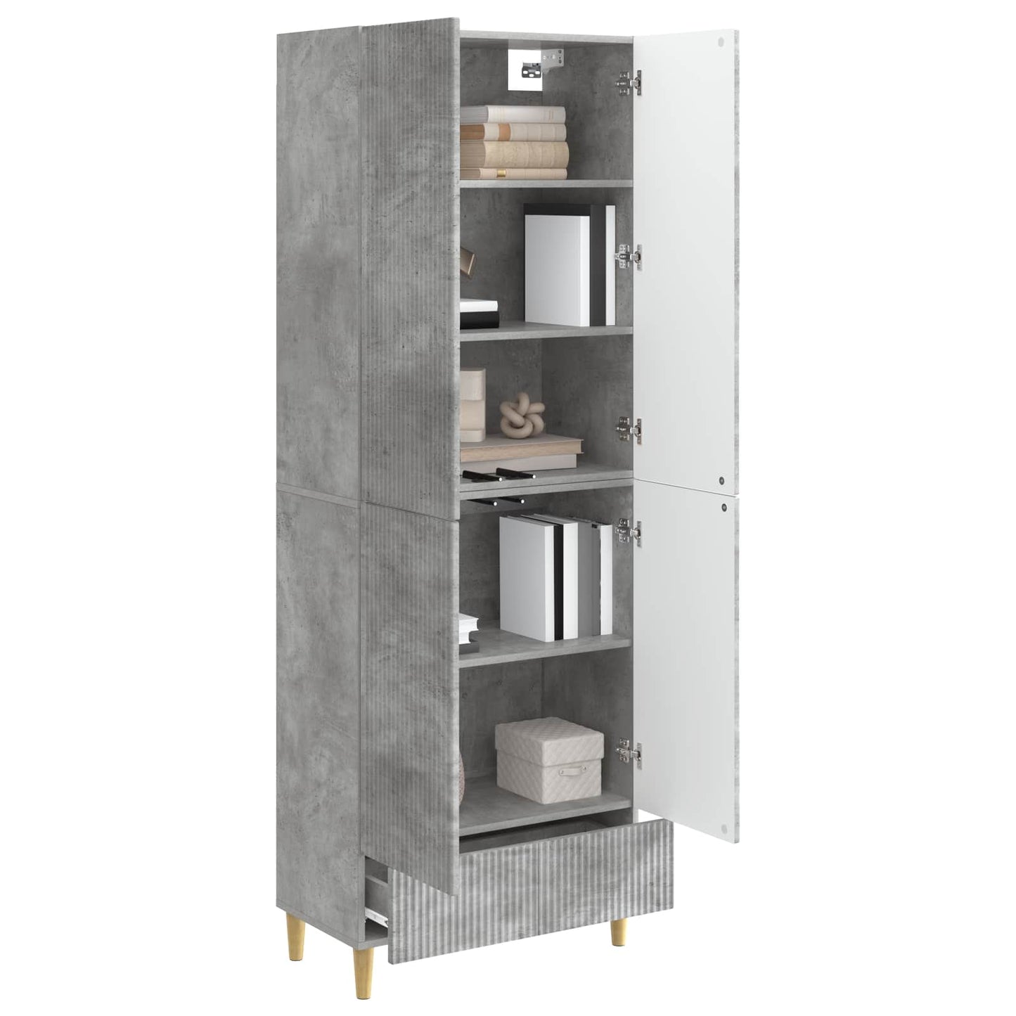 vidaXL Cabinet Set 2 pcs 66 x 34.5 x 95 cm Engineered Wood