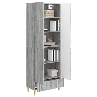 vidaXL Cabinet Set 2 pcs 66 x 34.5 x 95 cm Engineered Wood
