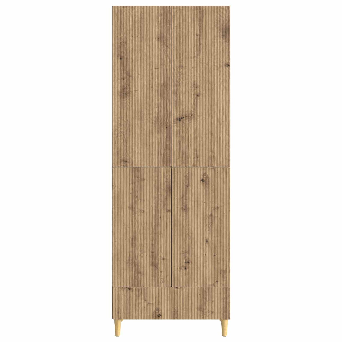 vidaXL Cabinet Set 2 pcs Artisan Oak Engineered Wood