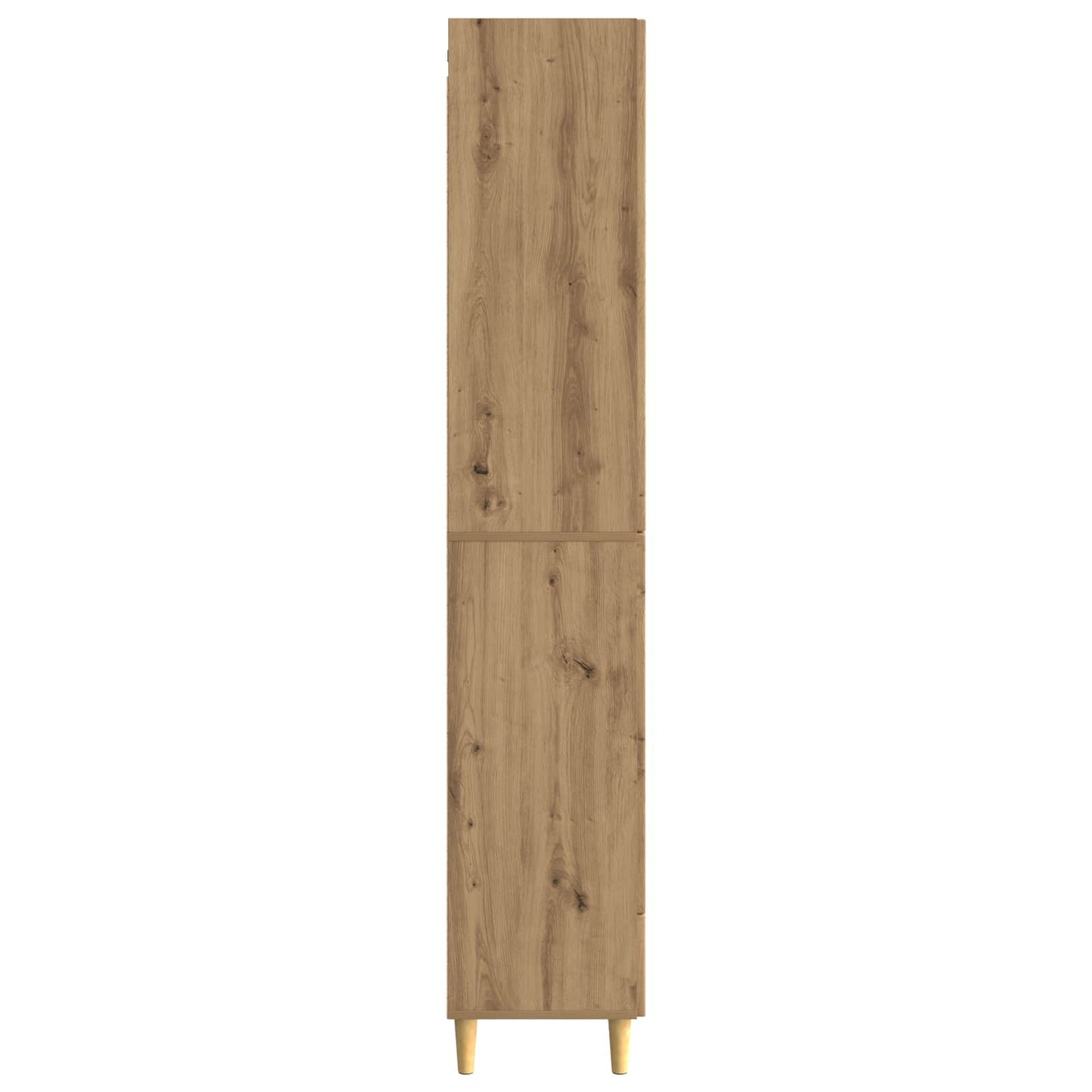vidaXL Cabinet Set 2 pcs Artisan Oak Engineered Wood