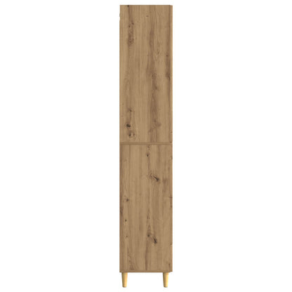 vidaXL Cabinet Set 2 pcs Artisan Oak Engineered Wood