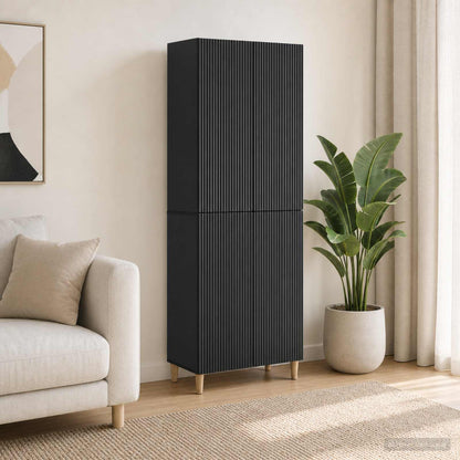 vidaXL Cabinet Set 2 pcs 66 x 34.5 x 90 cm Engineered Wood