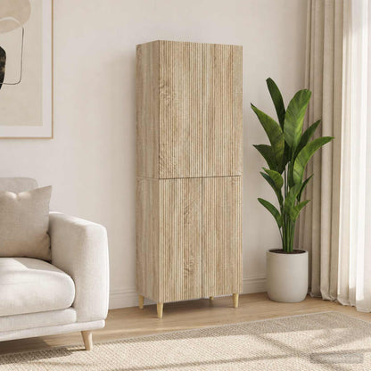 vidaXL Cabinet Set 2 pcs Engineered Wood