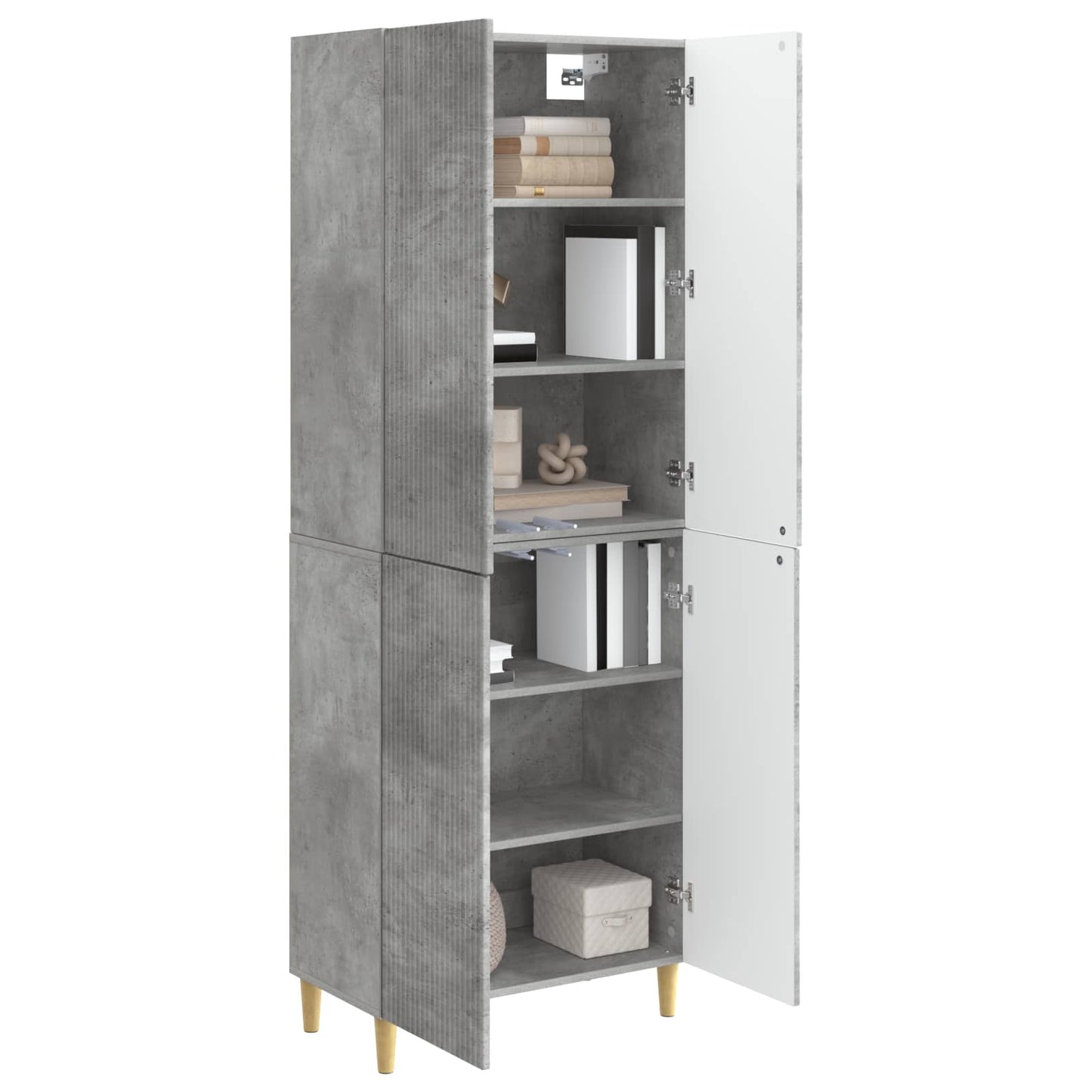 vidaXL Cabinet Set 2 pcs Engineered Wood