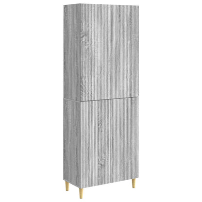 vidaXL Cabinet Set 2 pcs Engineered Wood