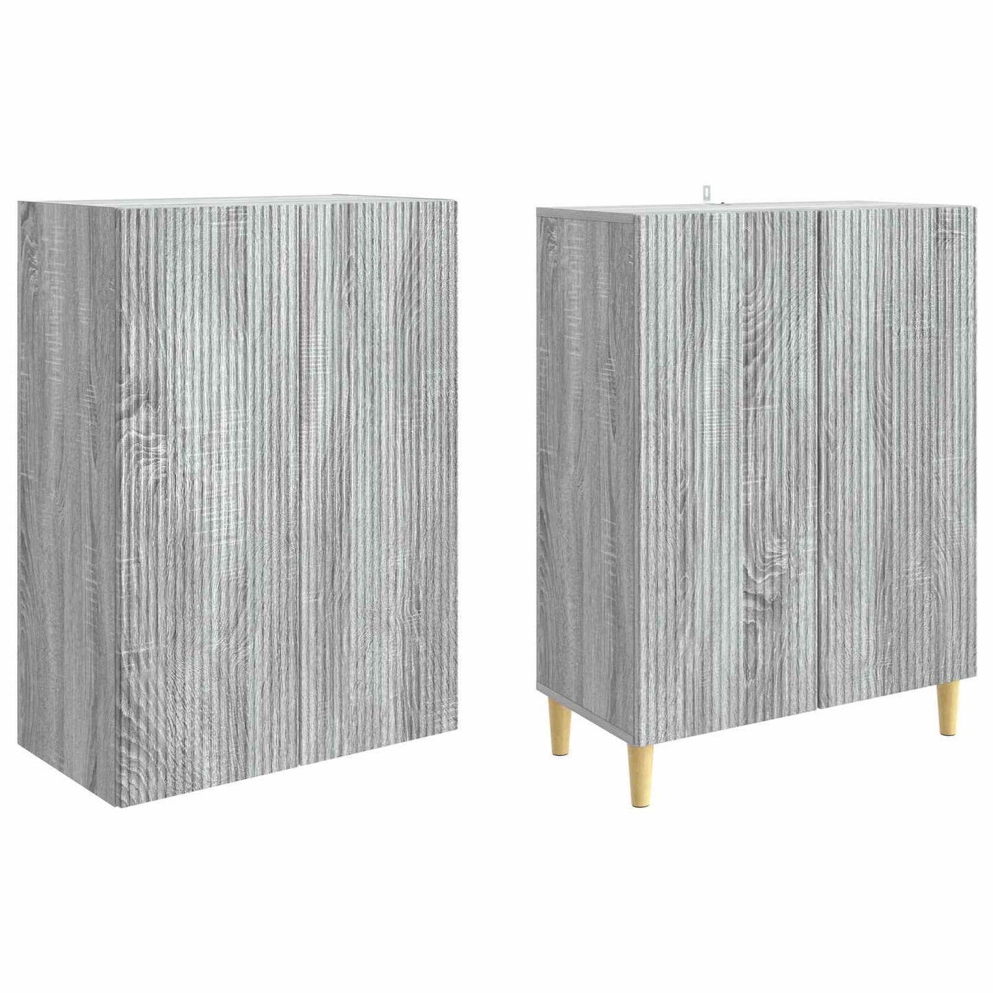 vidaXL Cabinet Set 2 pcs Engineered Wood