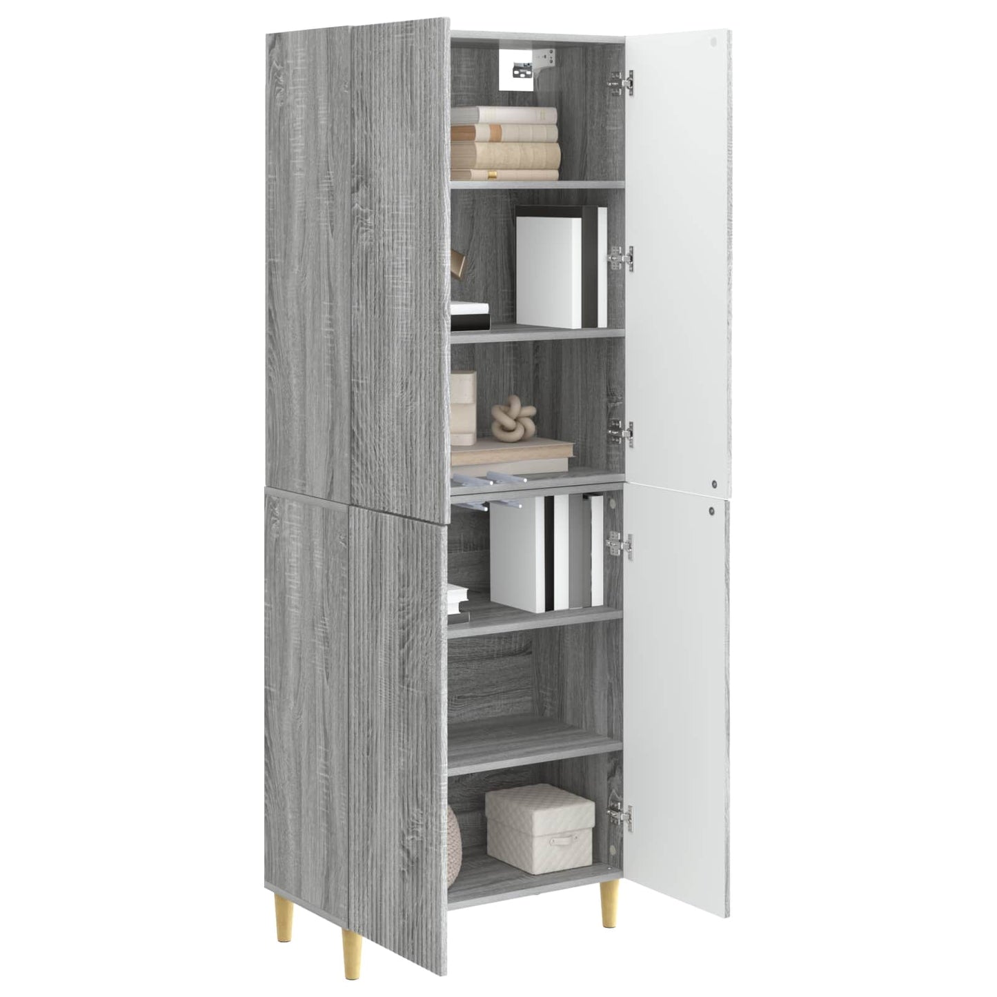 vidaXL Cabinet Set 2 pcs Engineered Wood