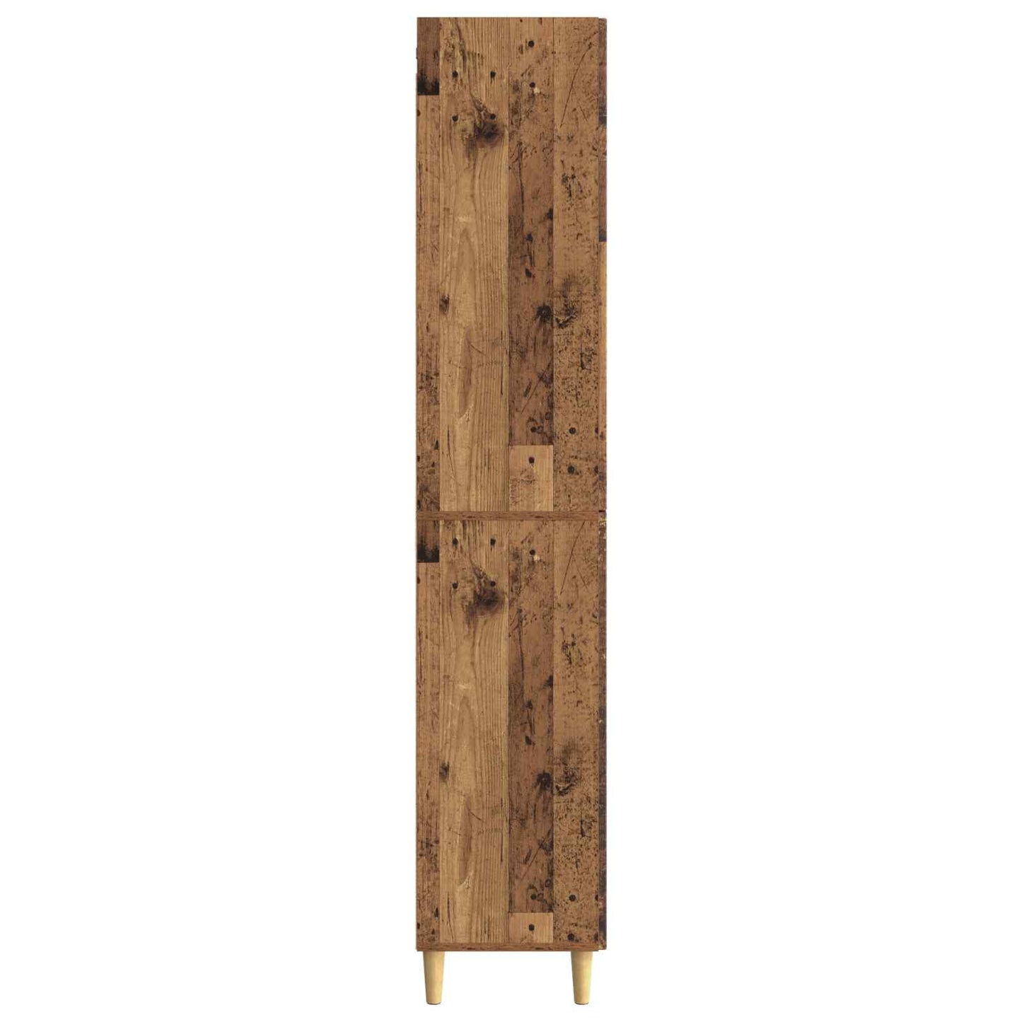 vidaXL Cabinet Set 2 pcs Old Wood Engineered Wood