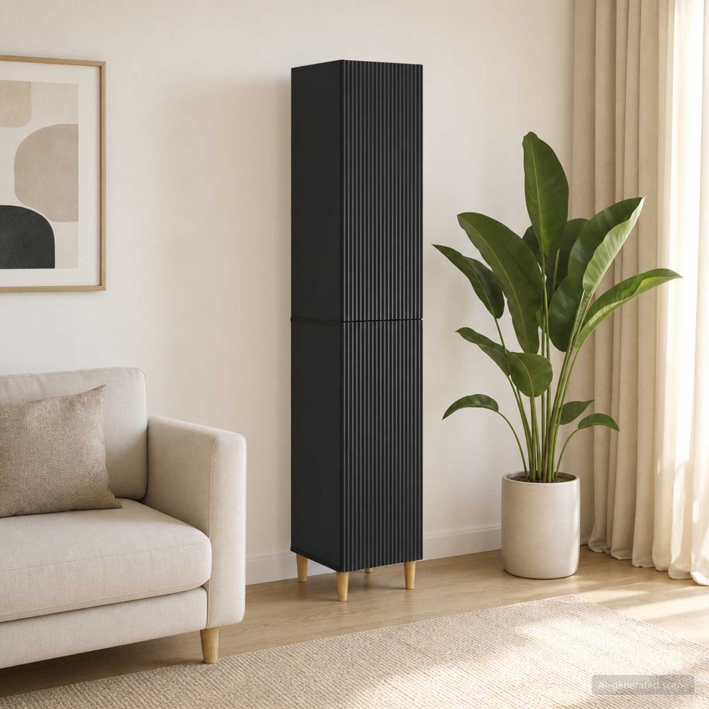 vidaXL Cabinet Set 2 pcs Engineered Wood