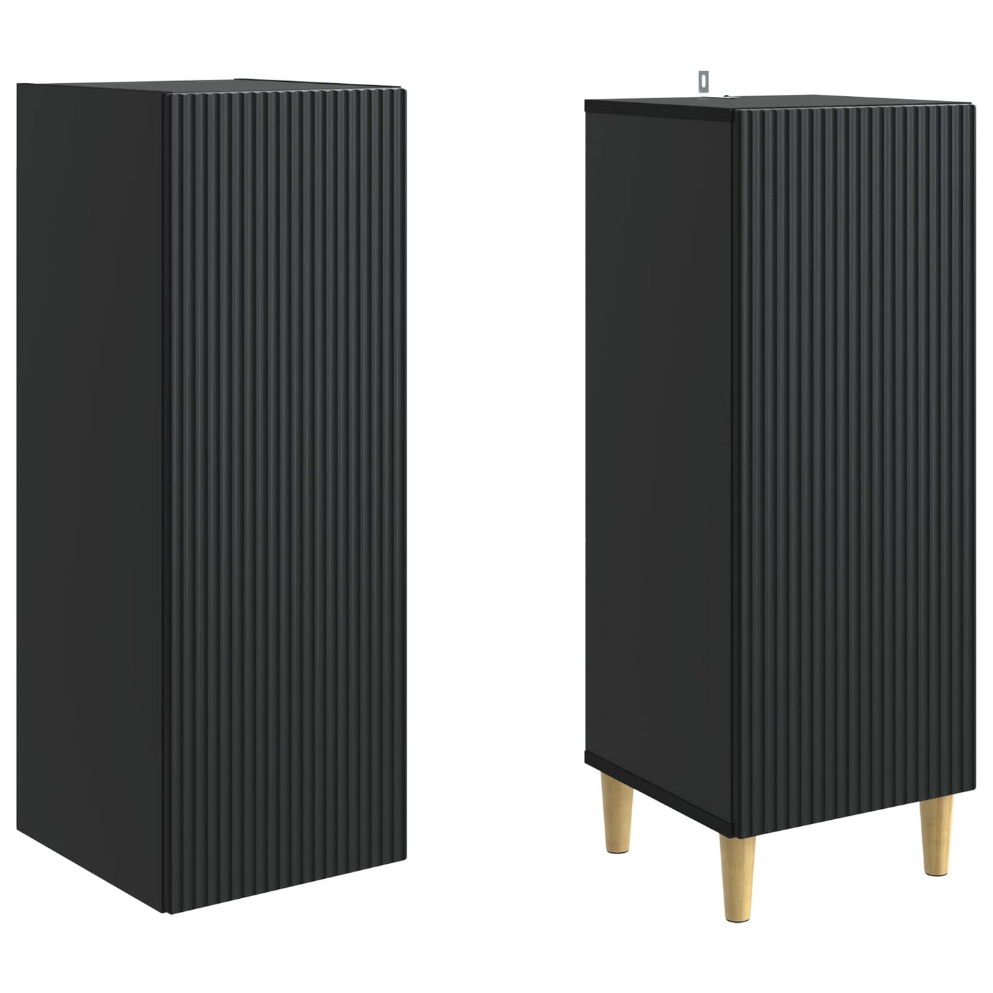 vidaXL Cabinet Set 2 pcs Engineered Wood