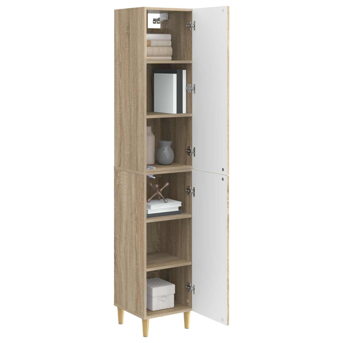 vidaXL Cabinet Set 2 pcs Engineered Wood