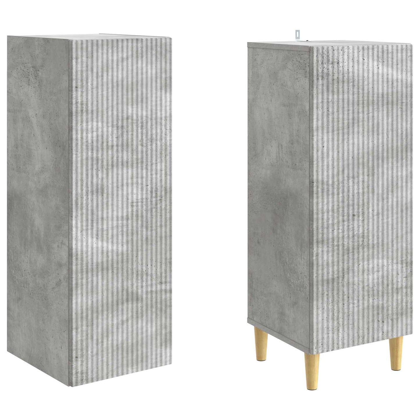 vidaXL Cabinet Set 2 pcs Engineered Wood