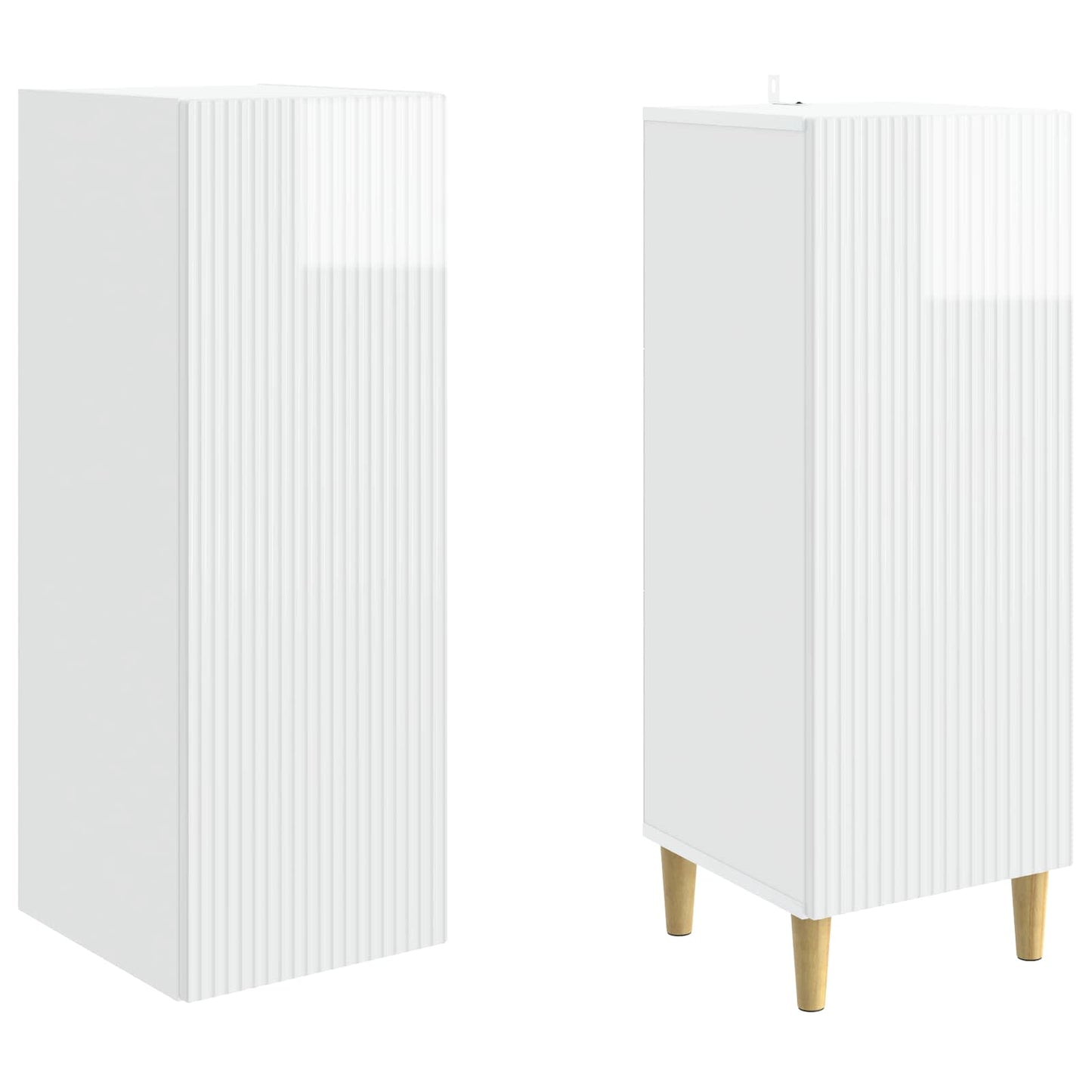 vidaXL Cabinet Set 2 pcs Engineered Wood