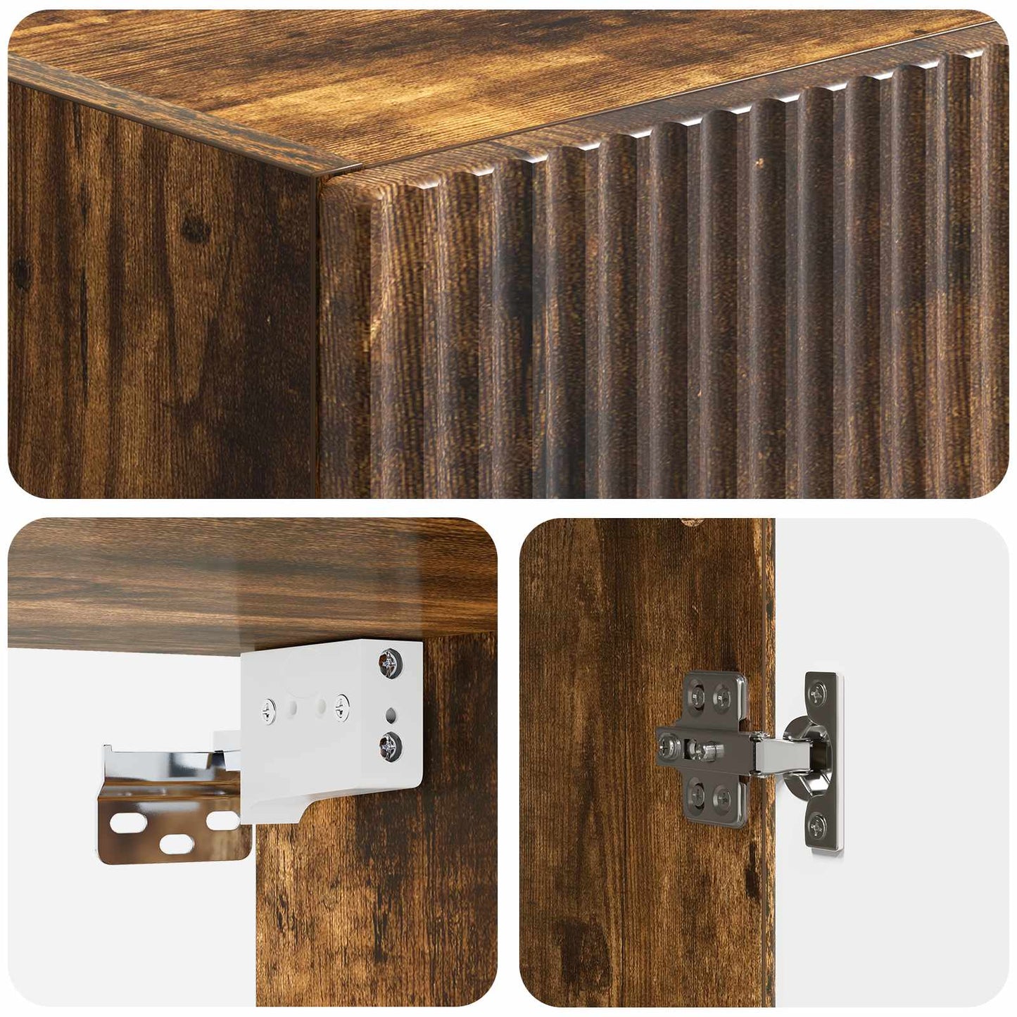 vidaXL Cabinet Set 2 pcs Engineered Wood