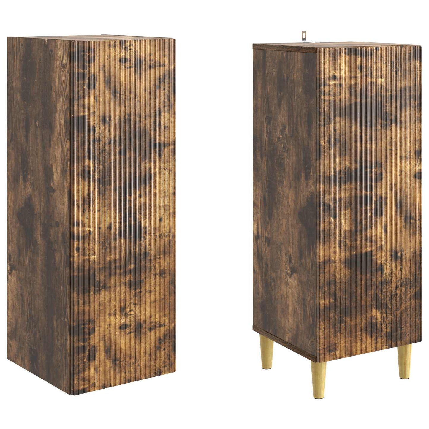 vidaXL Cabinet Set 2 pcs Engineered Wood