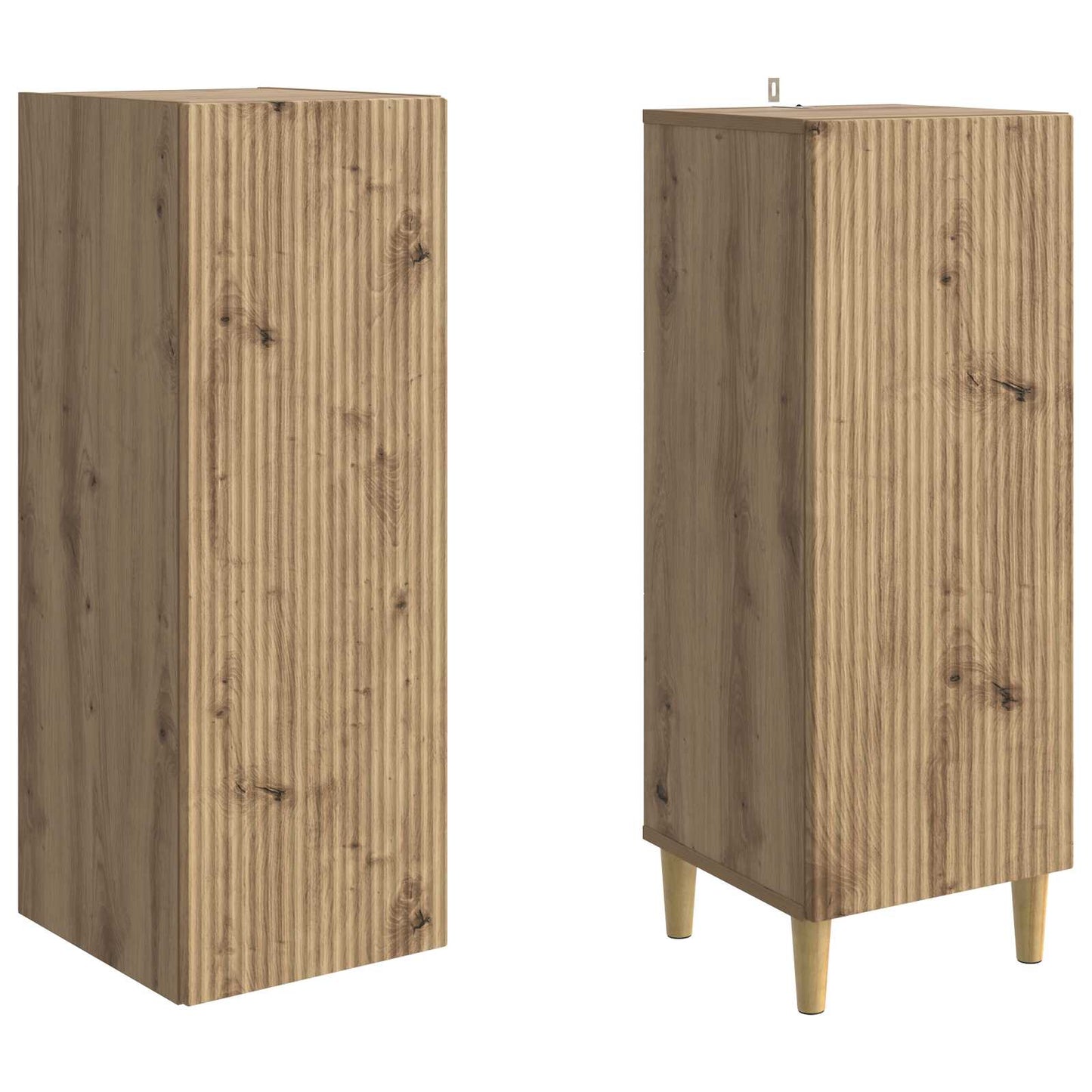 vidaXL Cabinet Set 2 pcs Engineered Wood