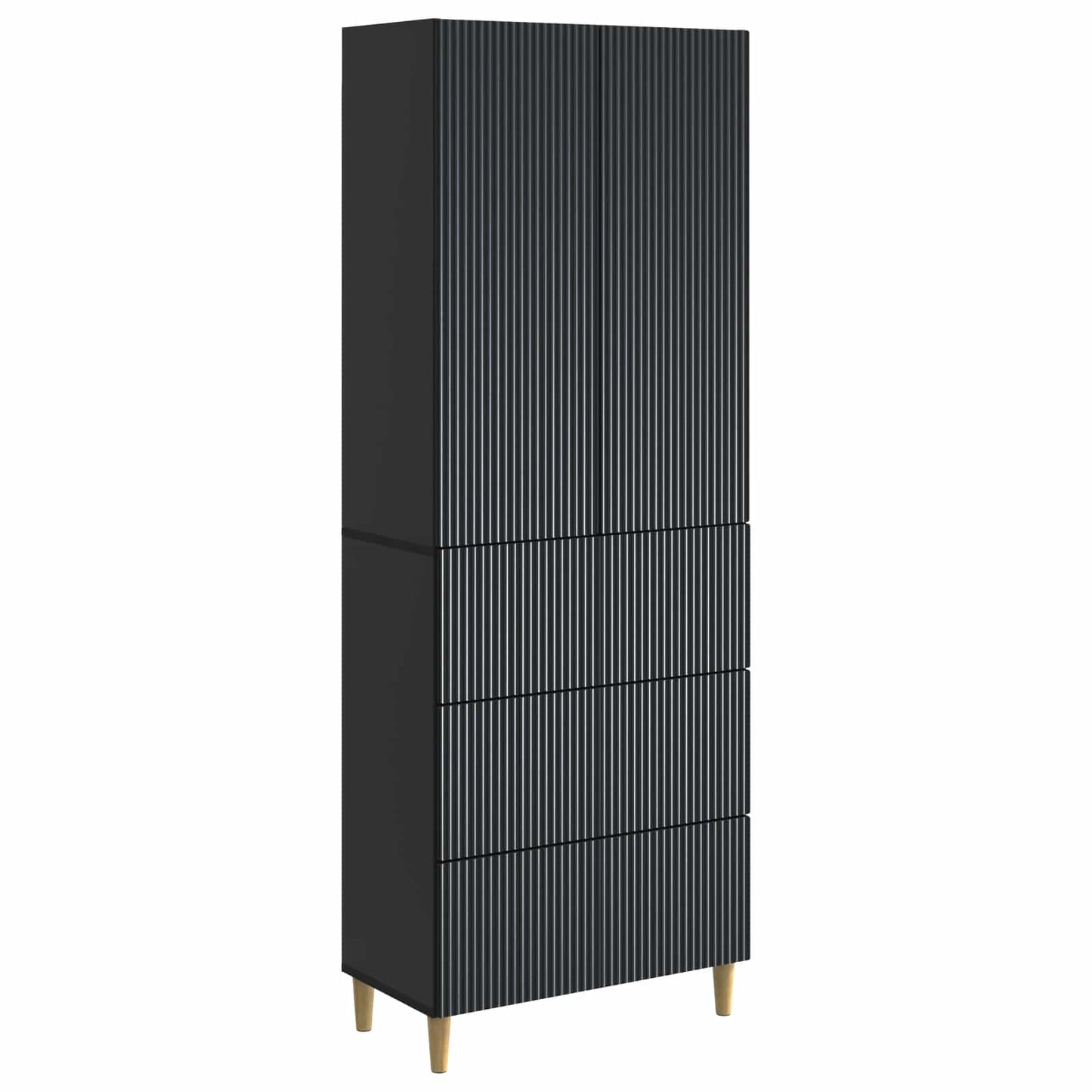 vidaXL Cabinet Set 2 pcs 66 x 34.5 x 90 cm Engineered Wood