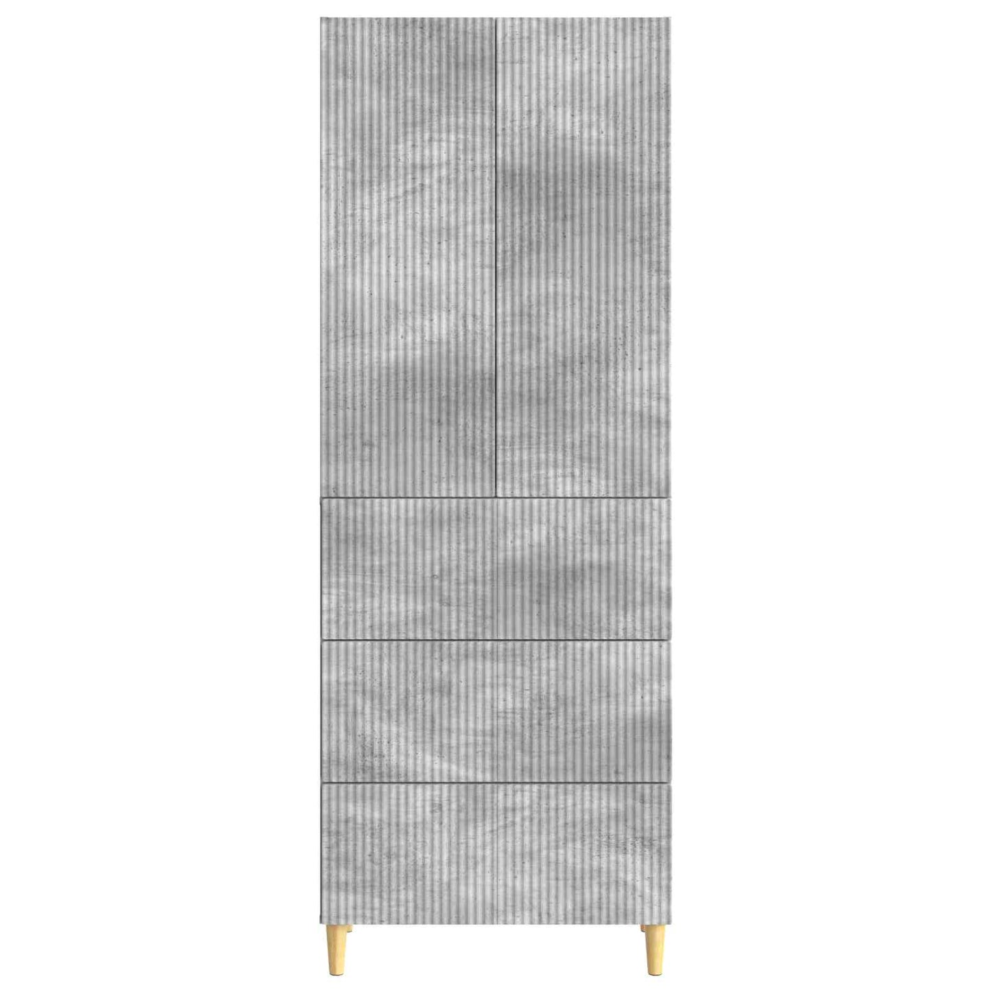 vidaXL Cabinet Set 2 pcs 66 x 34.5 x 90 cm Engineered Wood