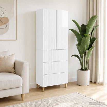 vidaXL Cabinet Set 2 pcs Engineered Wood