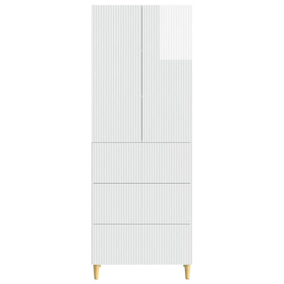 vidaXL Cabinet Set 2 pcs Engineered Wood