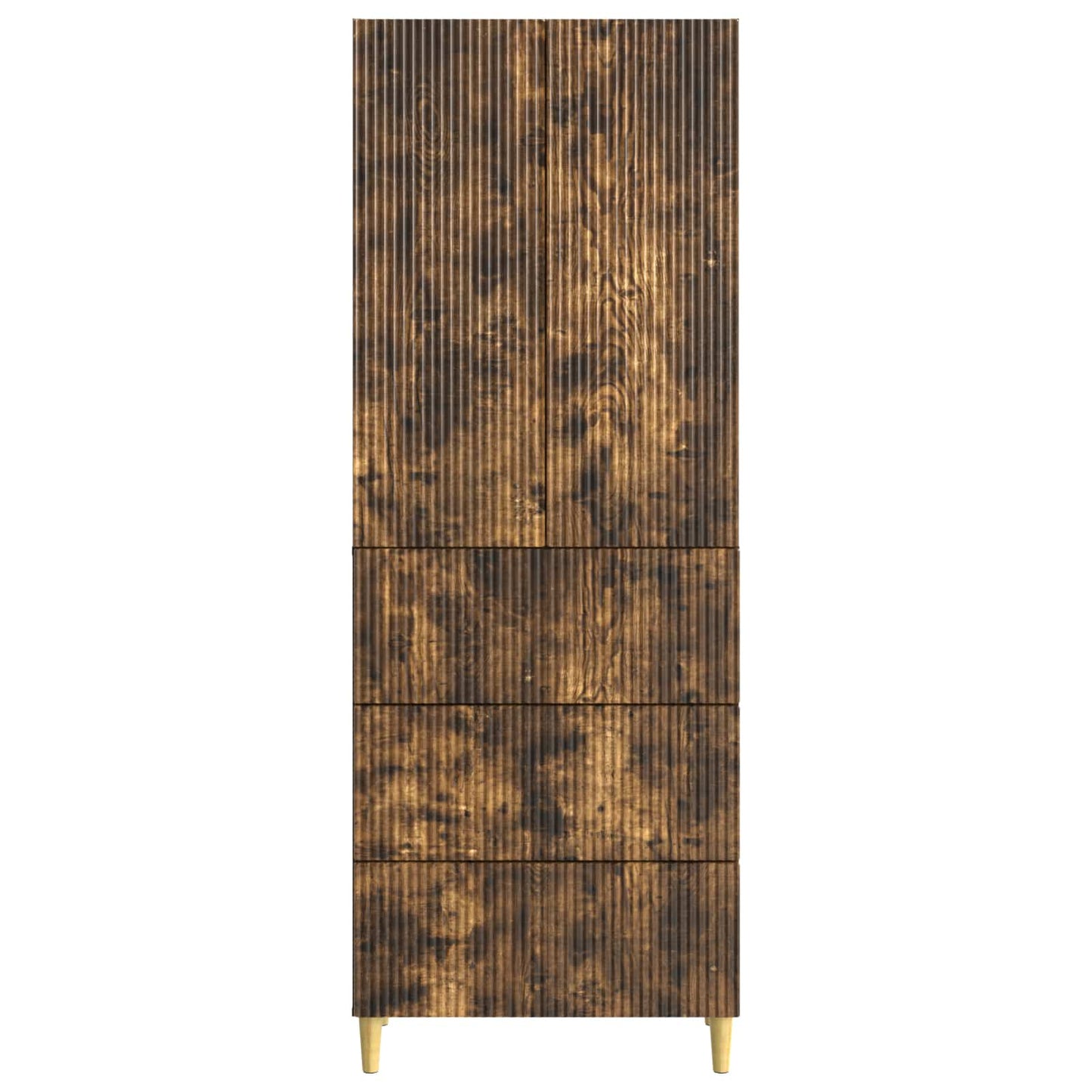 vidaXL Cabinet Set 2 pcs 66 x 34.5 x 90 cm Engineered Wood