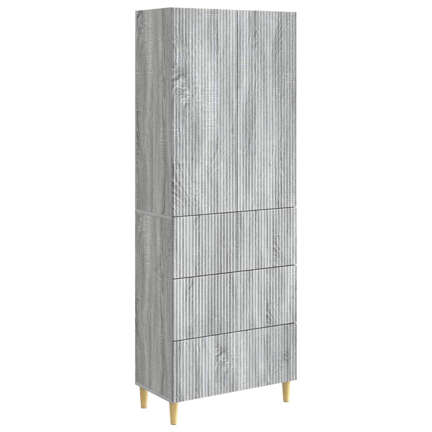 vidaXL Cabinet Set 2 pcs Engineered Wood