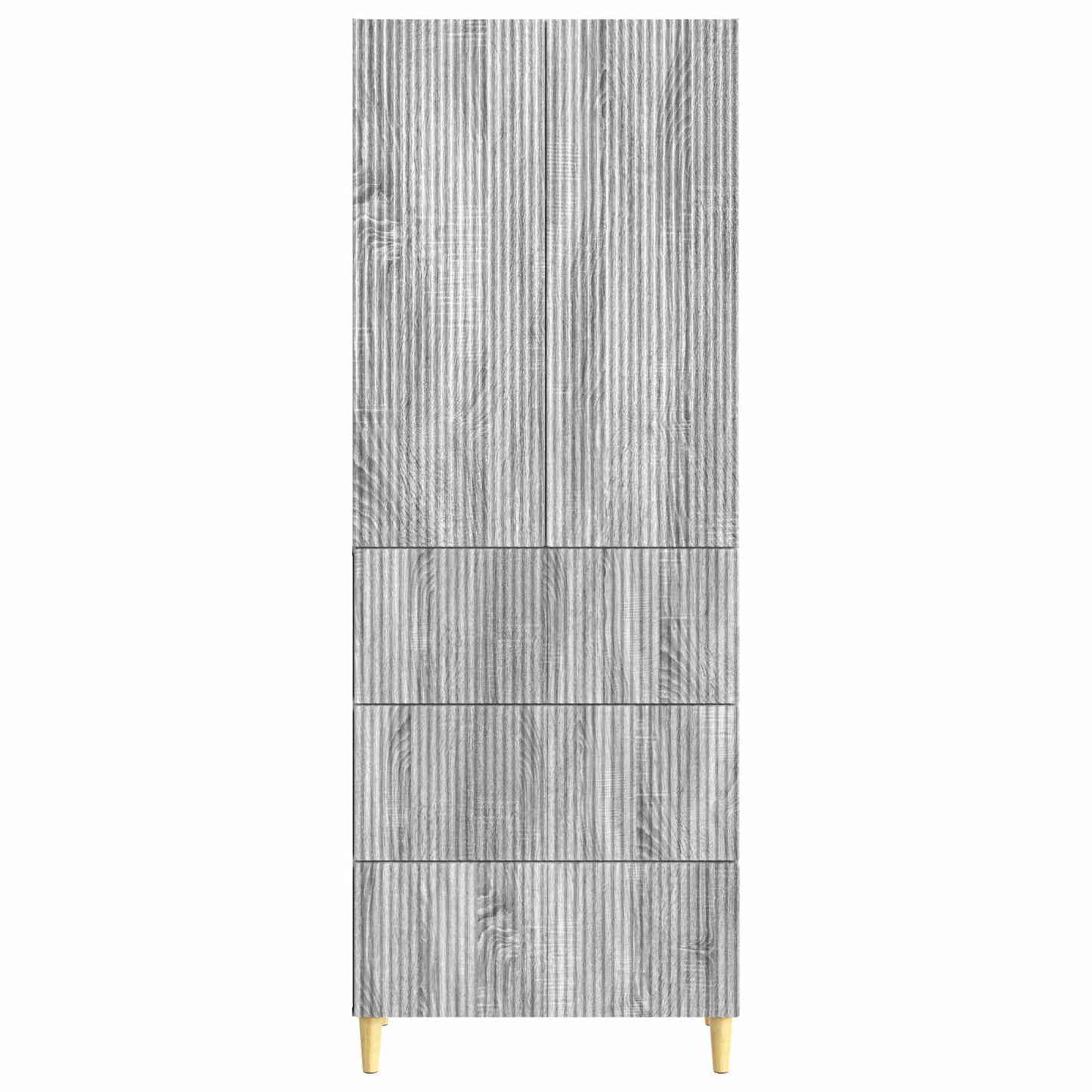 vidaXL Cabinet Set 2 pcs Engineered Wood