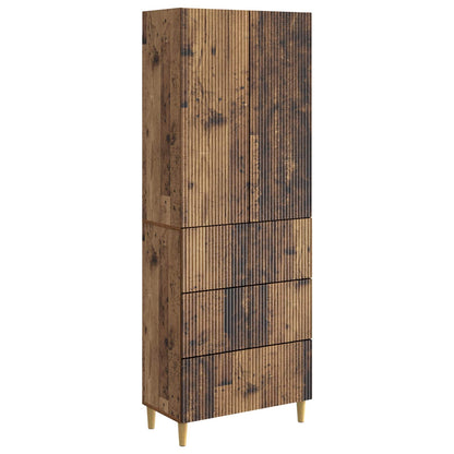 vidaXL Cabinet Set 2 pcs Engineered Wood