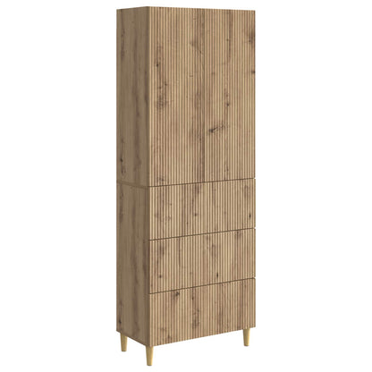 vidaXL Cabinet Set 2 pcs Engineered Wood