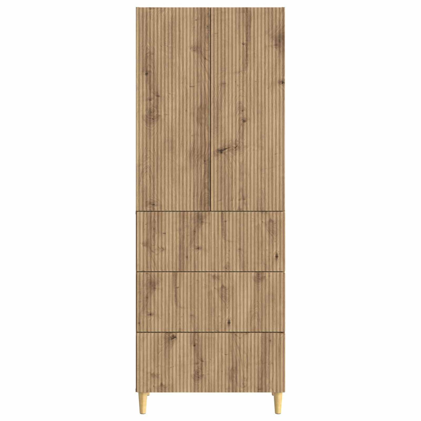 vidaXL Cabinet Set 2 pcs Engineered Wood