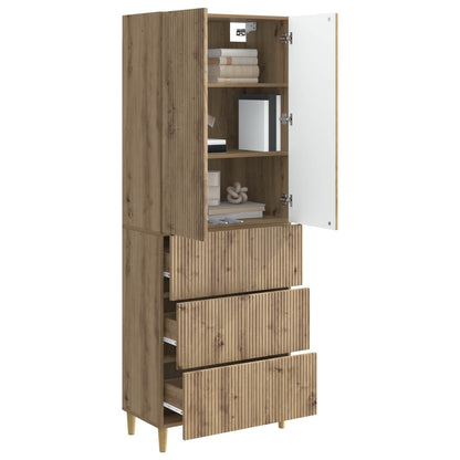 vidaXL Cabinet Set 2 pcs Engineered Wood