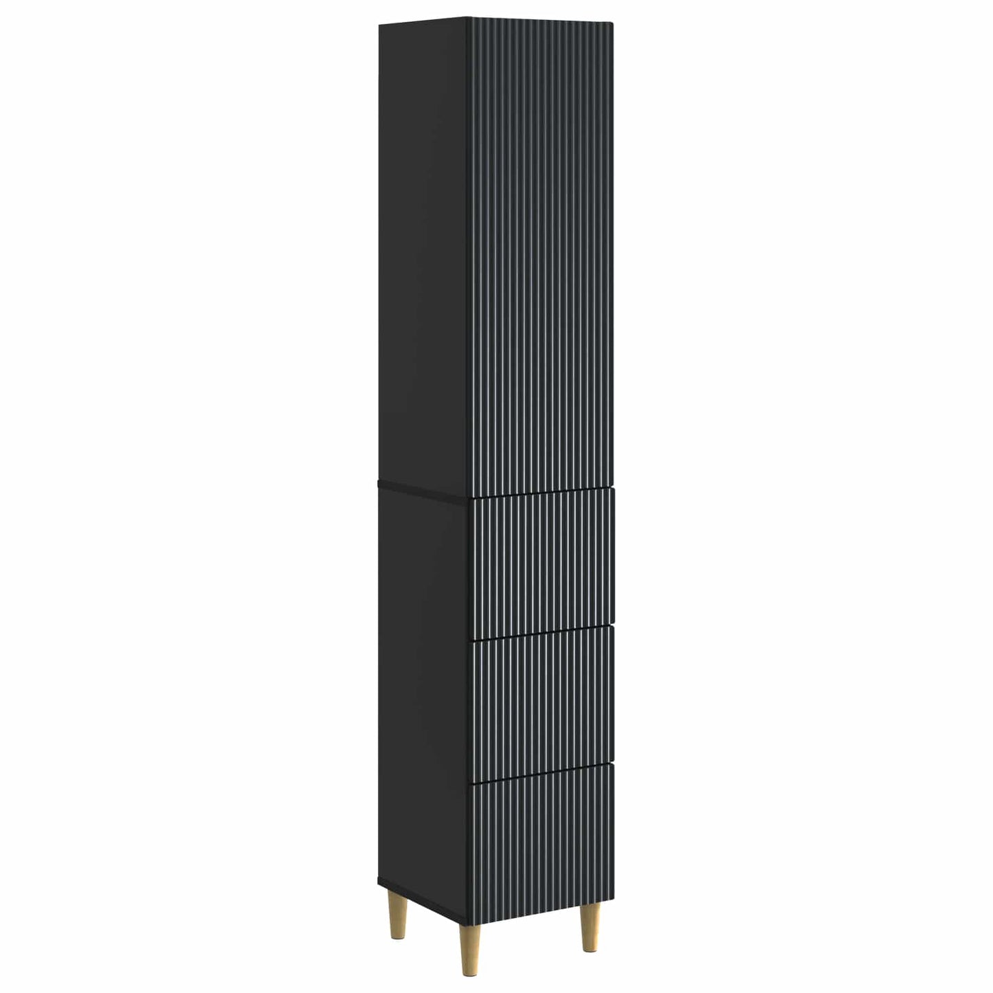 vidaXL Cabinet Set 2 pcs 33 x 34.5 x 90 cm Engineered Wood