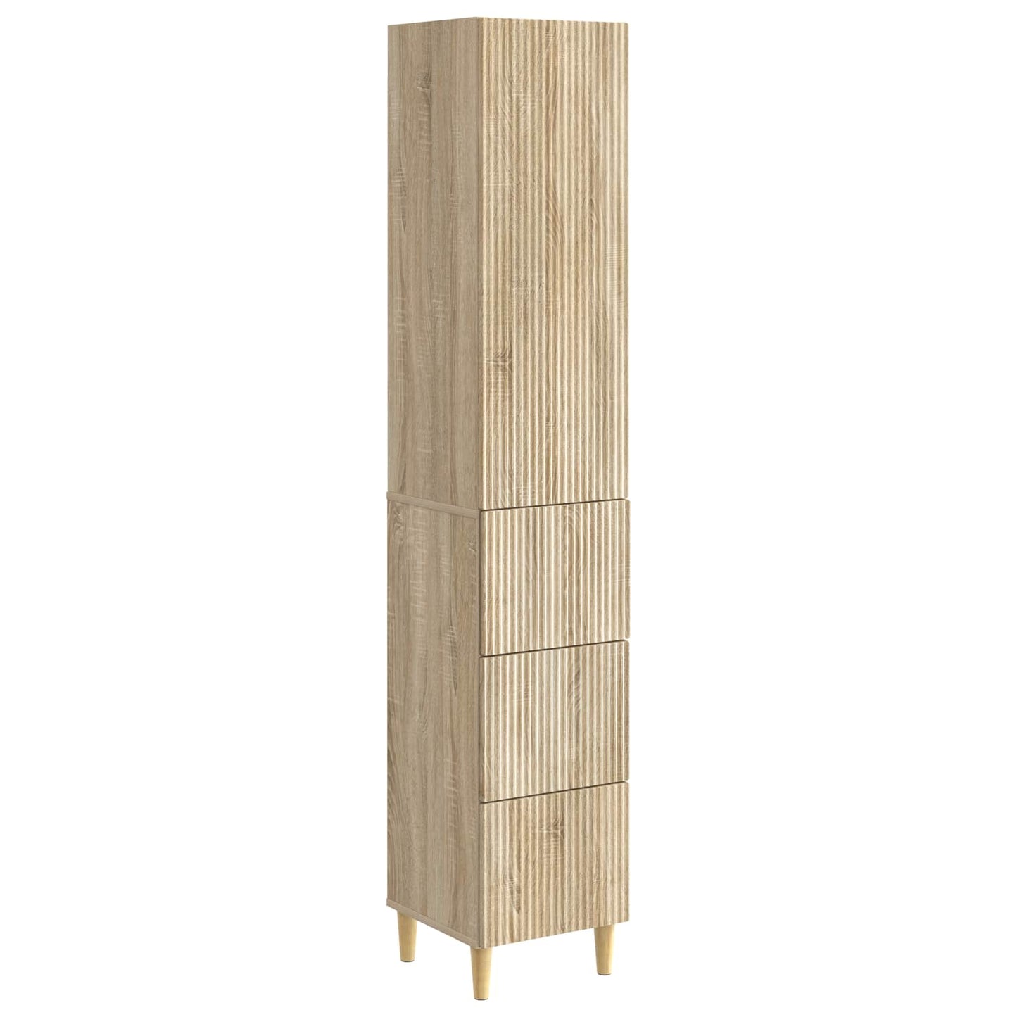 vidaXL Cabinet Set 2 pcs Engineered Wood