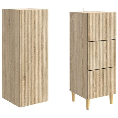 vidaXL Cabinet Set 2 pcs Engineered Wood