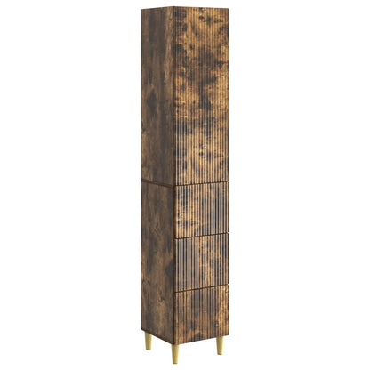 vidaXL Cabinet Set 2 pcs 33 x 34.5 x 90 cm Engineered Wood
