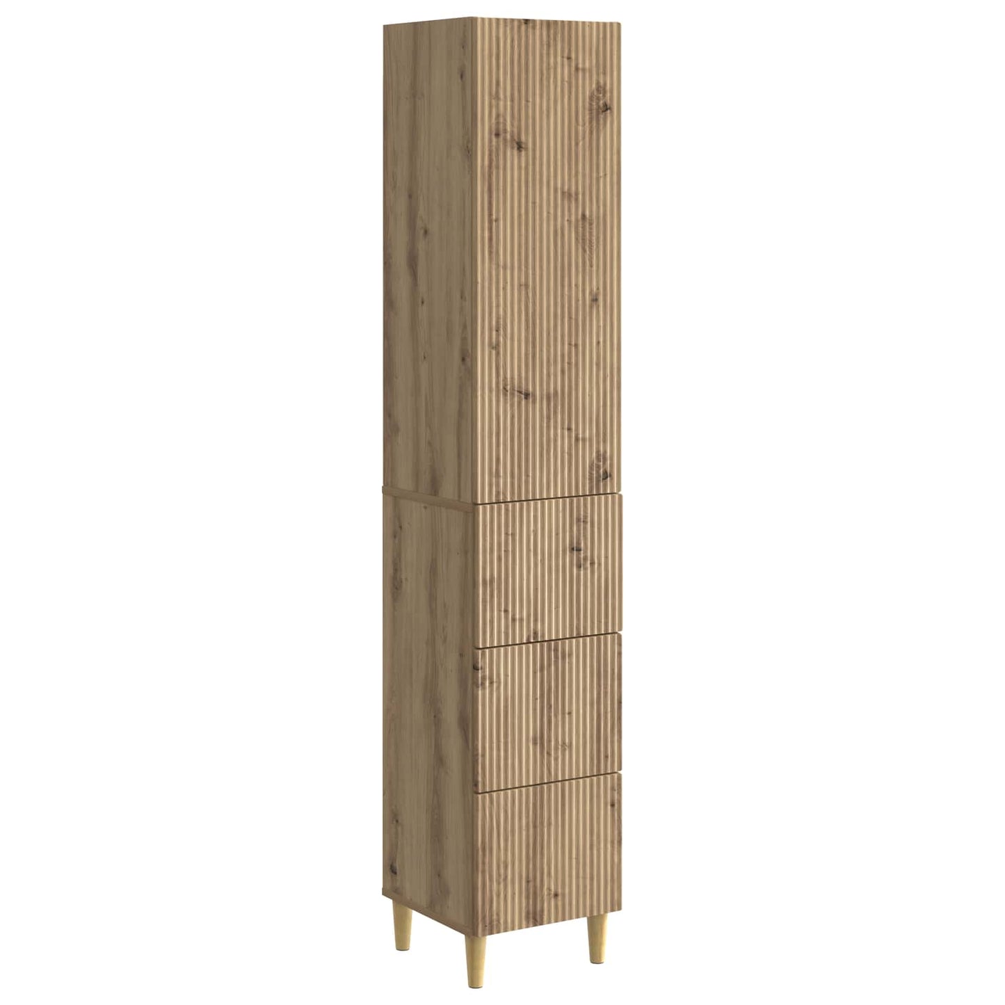 vidaXL Cabinet Set 2 pcs Engineered Wood