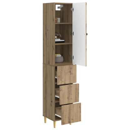 vidaXL Cabinet Set 2 pcs Engineered Wood