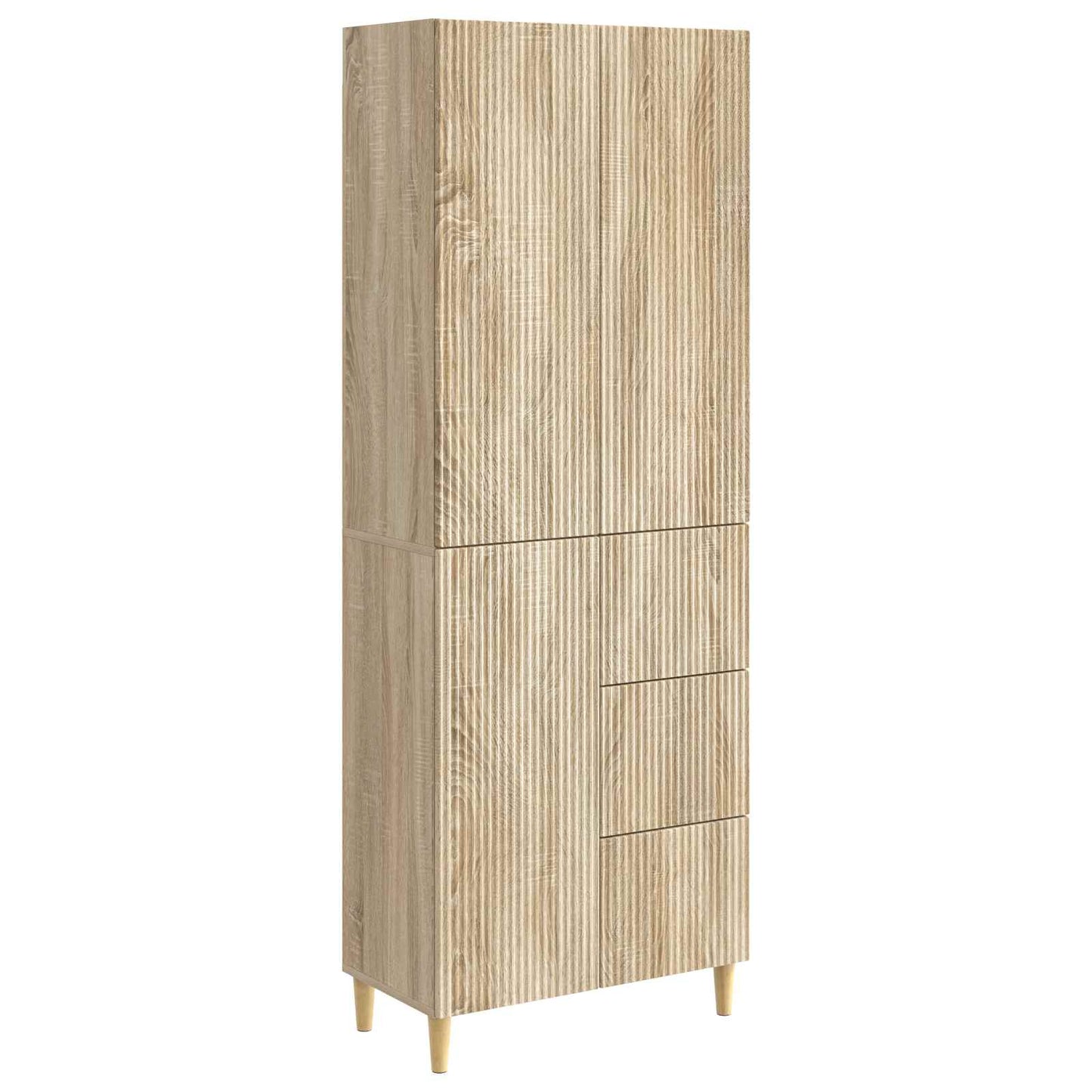 vidaXL Cabinet Set 2 pcs Engineered Wood