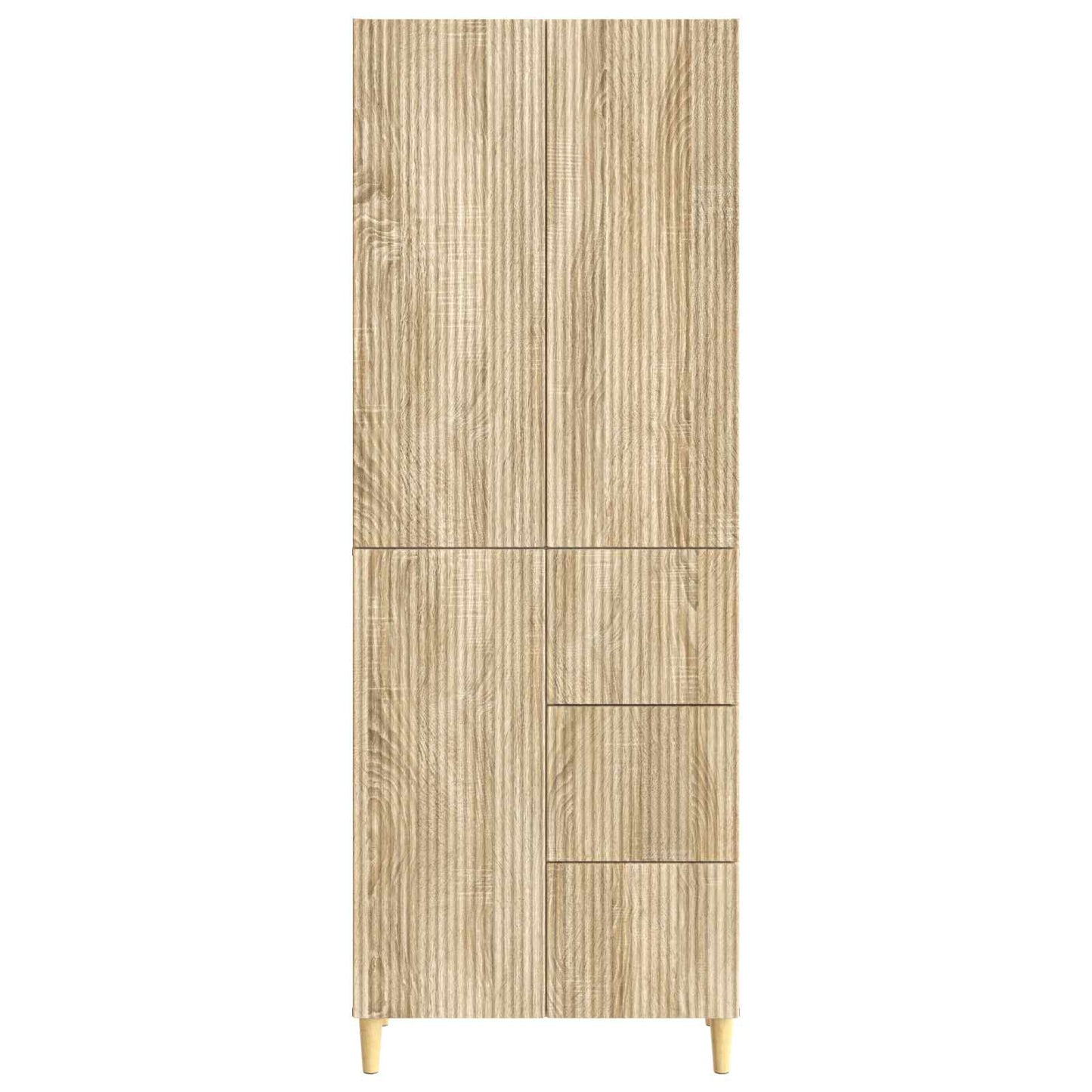vidaXL Cabinet Set 2 pcs Engineered Wood