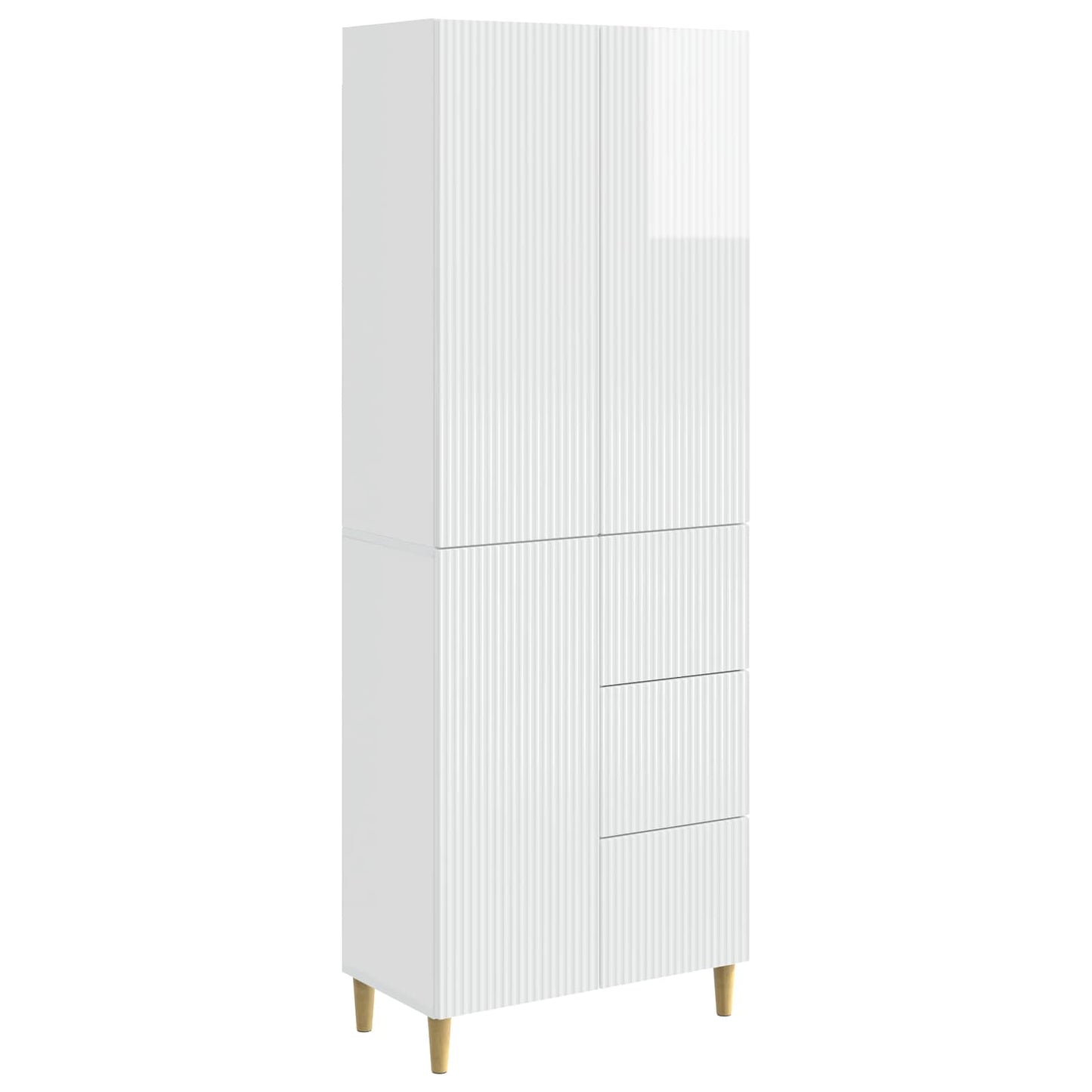 vidaXL Cabinet Set 2 pcs 66 x 34.5 x 90 cm Engineered Wood