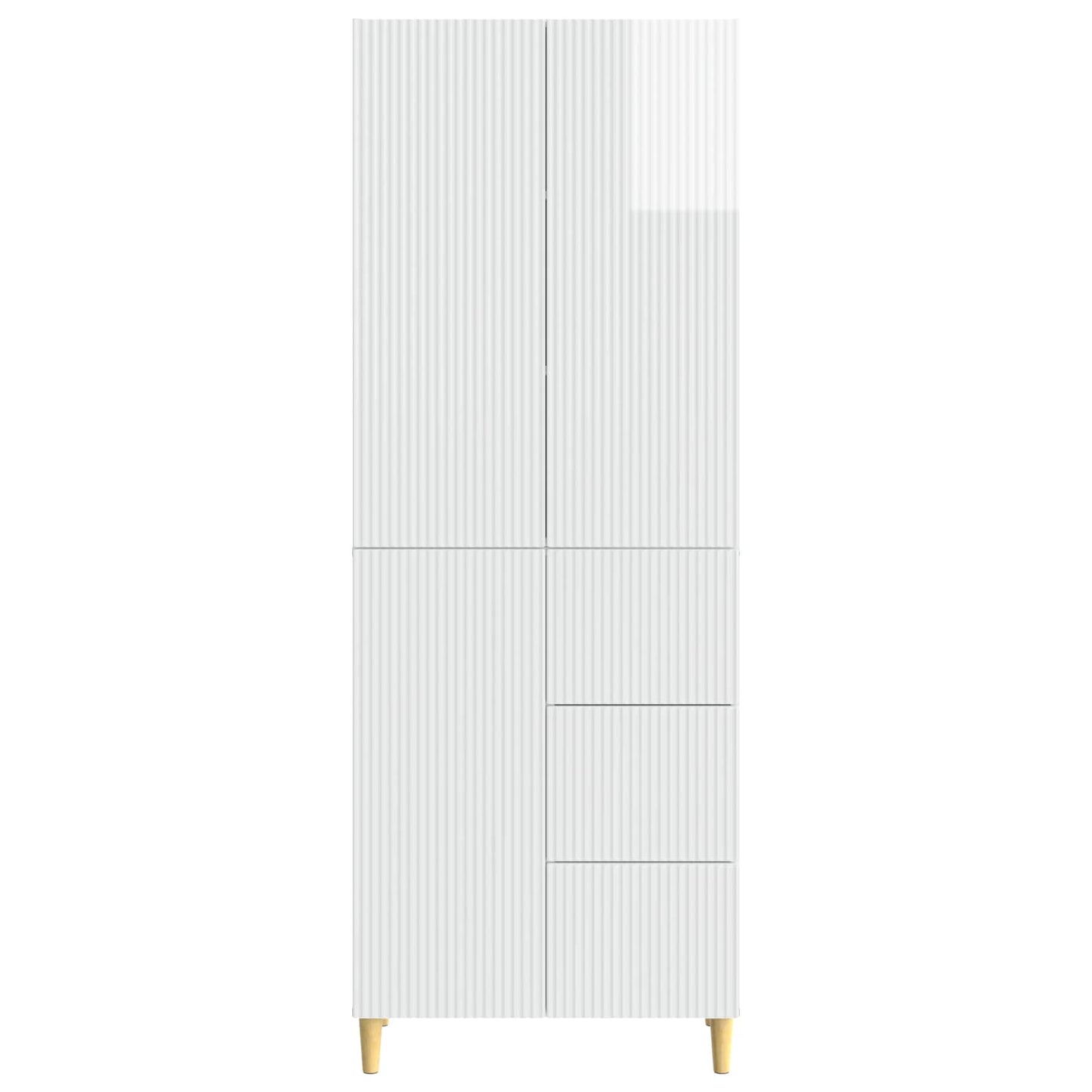 vidaXL Cabinet Set 2 pcs 66 x 34.5 x 90 cm Engineered Wood
