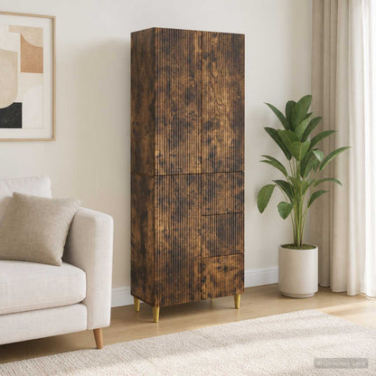 vidaXL Cabinet Set 2 pcs Engineered Wood