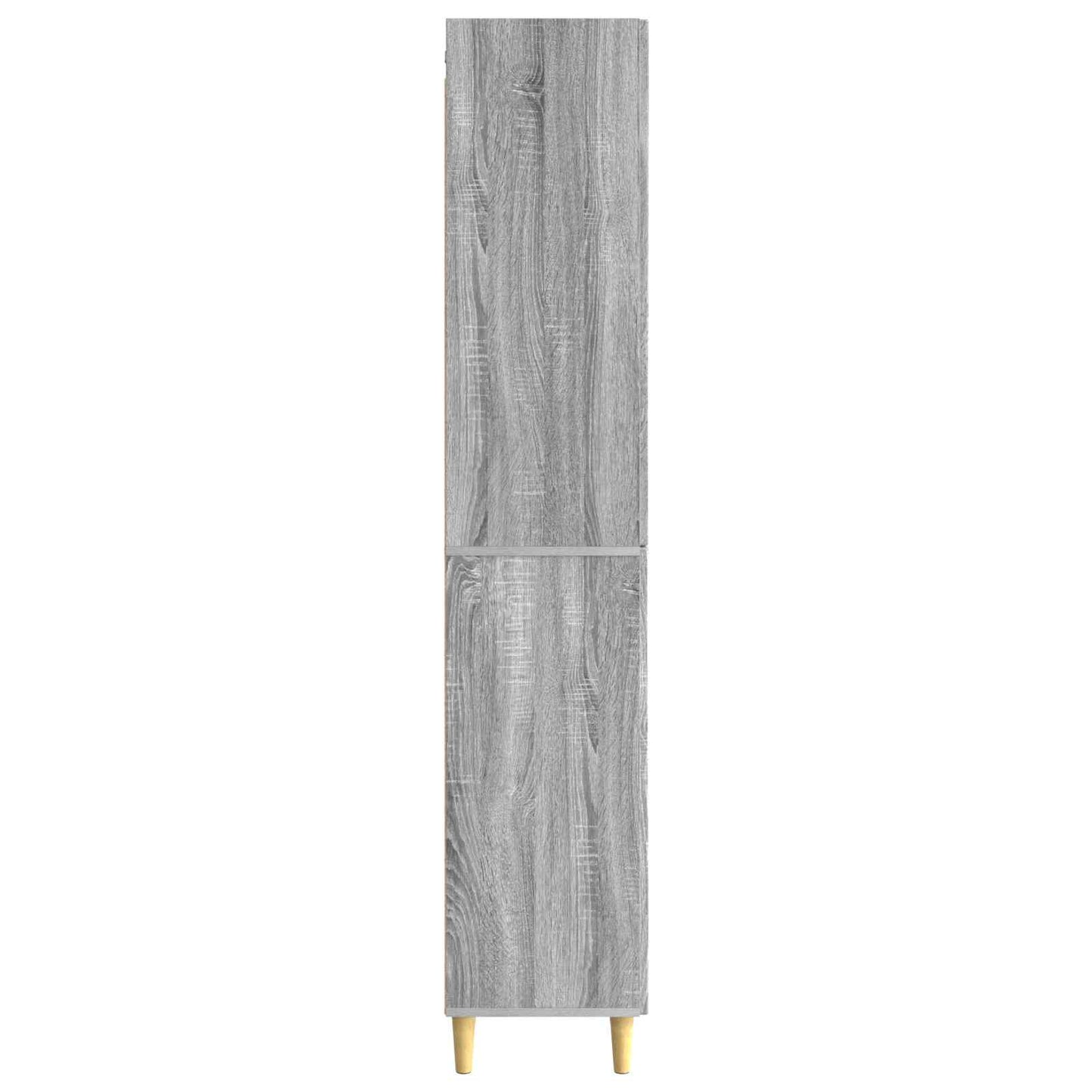vidaXL Cabinet Set 2 pcs Grey Sonoma Engineered Wood