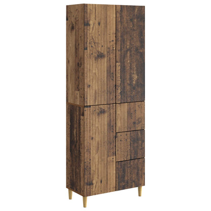 vidaXL Cabinet Set 2 pcs 66 x 34.5 x 90 cm Engineered Wood