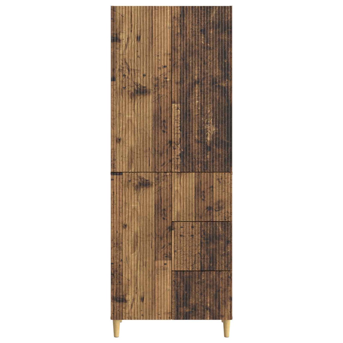 vidaXL Cabinet Set 2 pcs 66 x 34.5 x 90 cm Engineered Wood