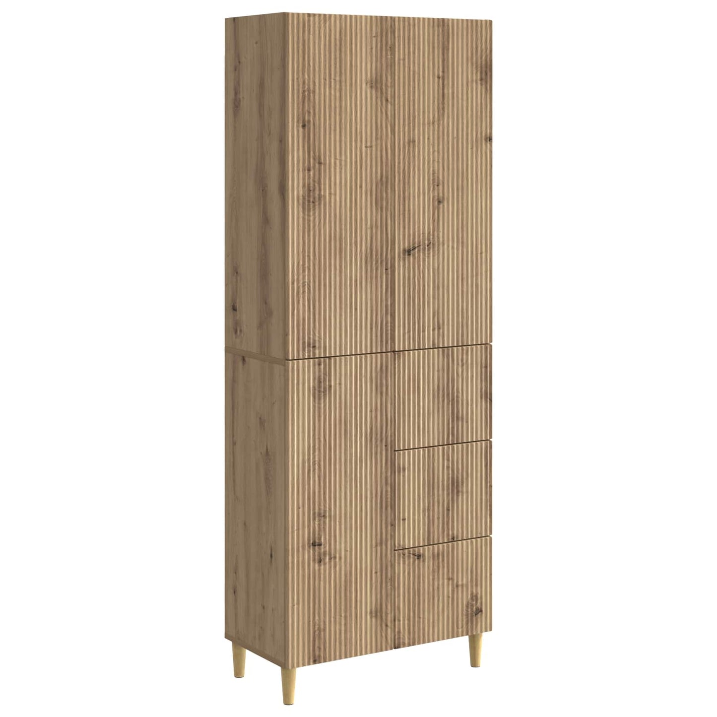 vidaXL Cabinet Set 2 pcs Engineered Wood