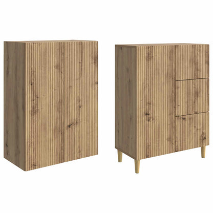 vidaXL Cabinet Set 2 pcs Engineered Wood