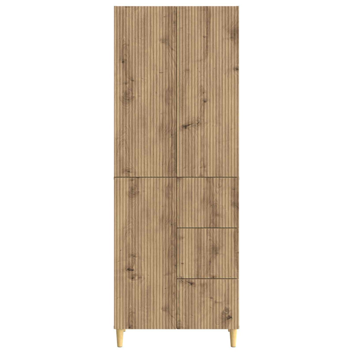 vidaXL Cabinet Set 2 pcs Engineered Wood