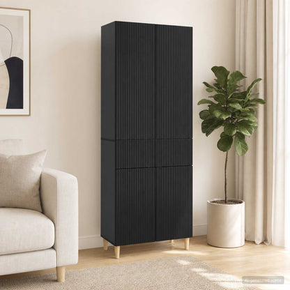 vidaXL Cabinet Set 2 pcs 66 x 34.5 x 90 cm Engineered Wood