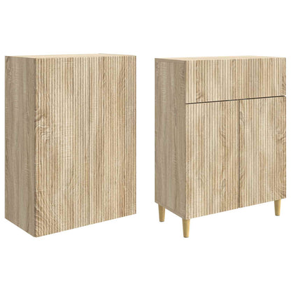 vidaXL Cabinet Set 2 pcs Engineered Wood